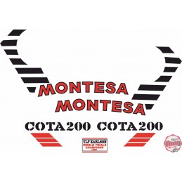 Juego Adhesivos Montesa...